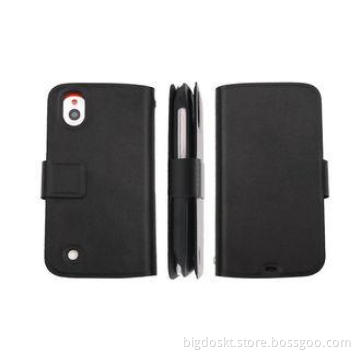 Colorful HTC Leather Phone Case Wallet , HTC T327W Waterpro